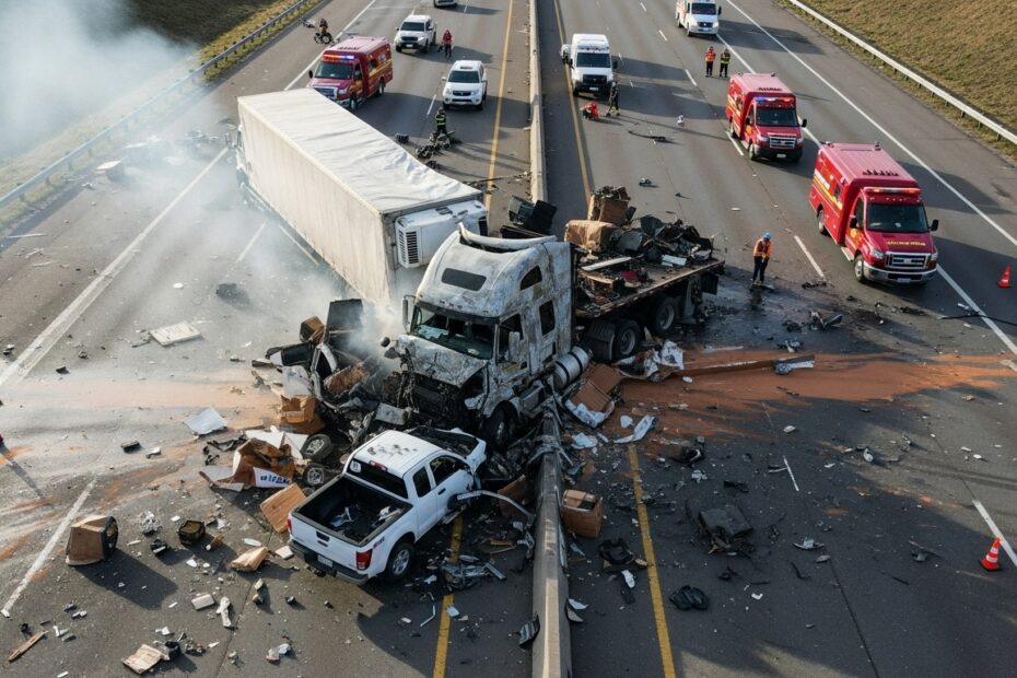 truck accident vs car accident